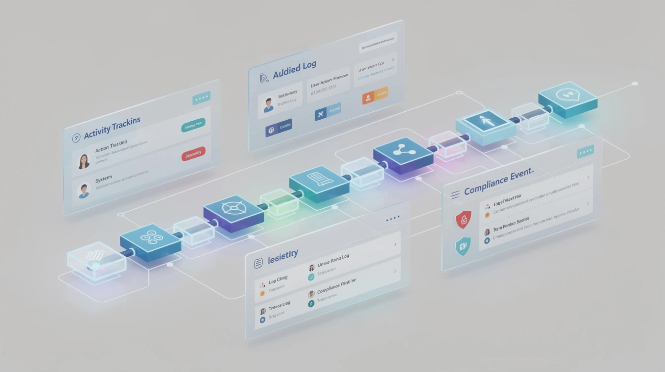 What audit logs does CueCrux provide?